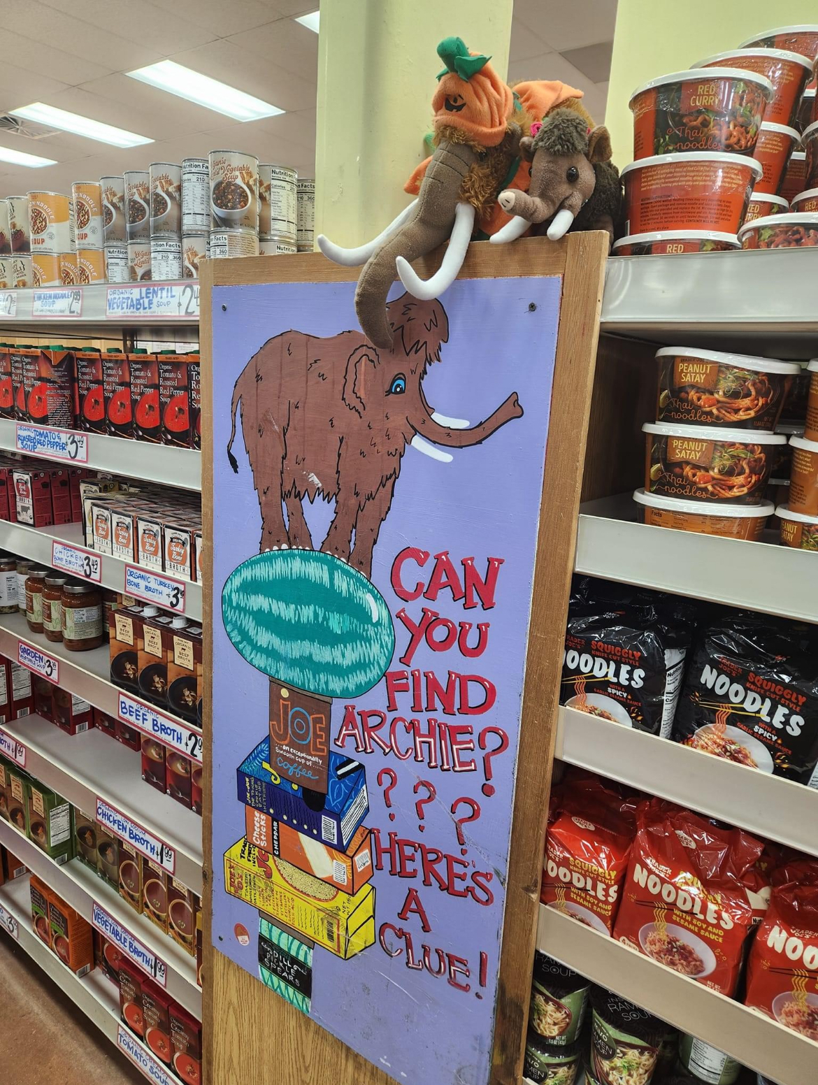 brat text on dumpster