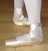 feet showing fourth position